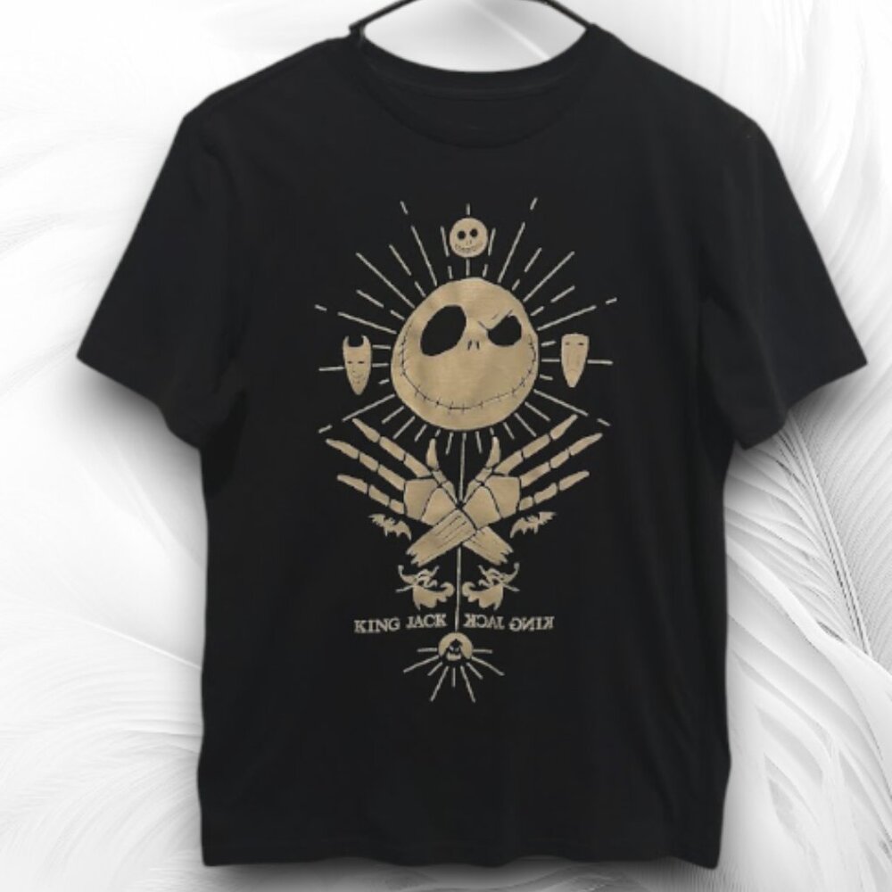 Disney The Nightmare Before Christmas Jack Skellington Graphic Tee Black XL